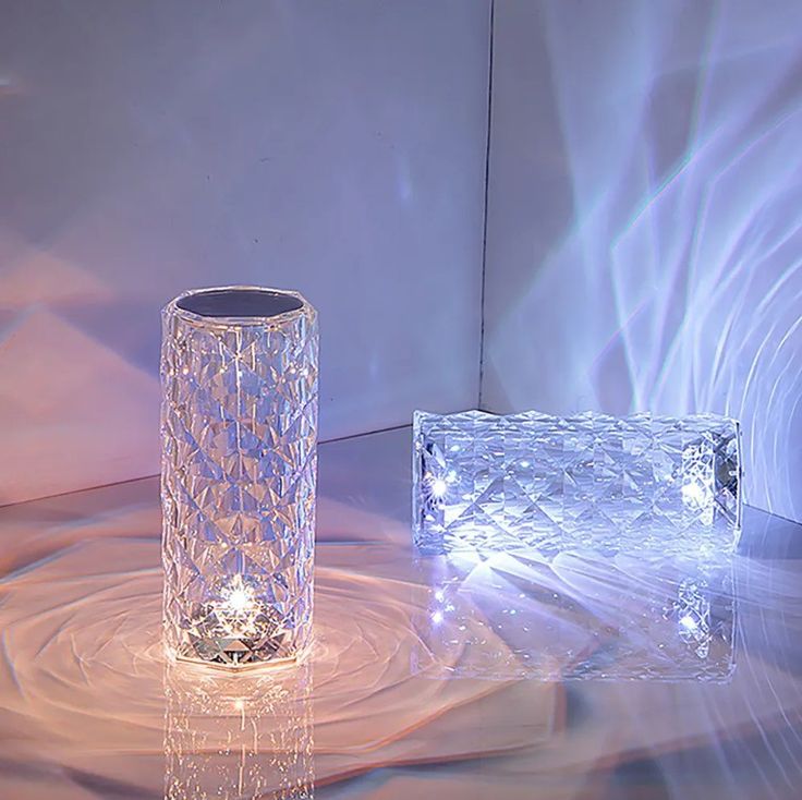 LED Crystal Table Lamp